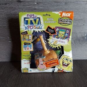 SpongeBob Pineapple Dilly Dabbler Plug n' Play Jakks Pacific TV Game 2004 New